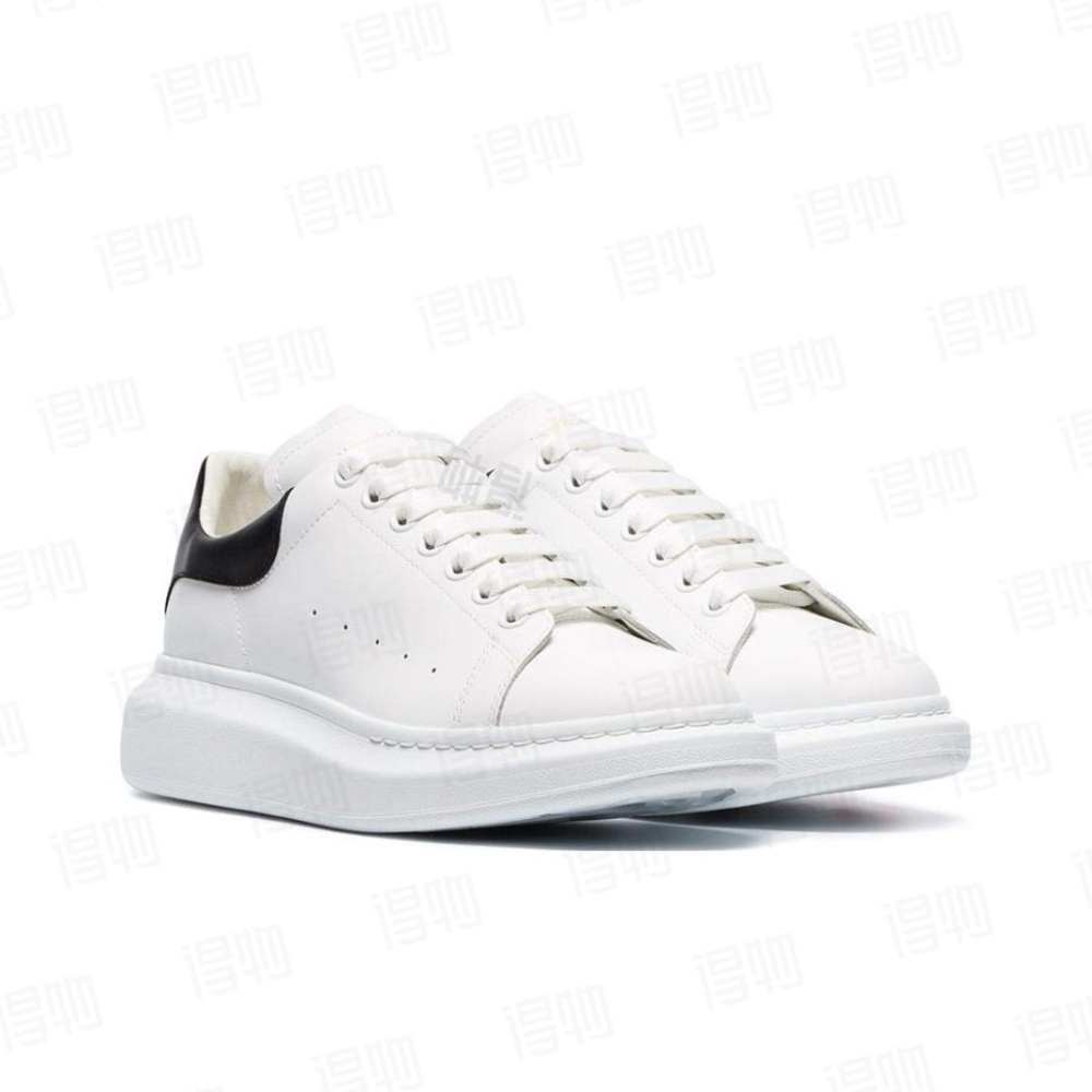 Alexander McQueen White and Black Men's Shoes